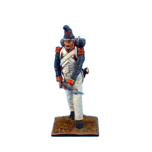French Line Infantry Grenadier Advancing Campaign Dress