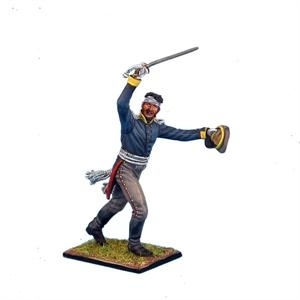 Prussian 11th Line (2nd Silesian) Infantry Regiment Officer with Bandaged Head - Waterloo 1815