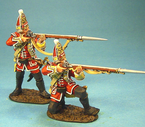 Grenadiers firing