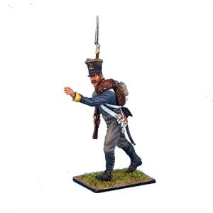 Prussian 11th Line (2nd Silesian) Infantry Regiment Musketeer NCO - Waterloo 1815