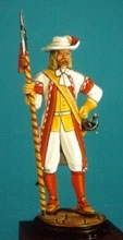 Hellebardier der Deutschen Garde 1686