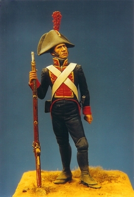 Spanisch Tercio Texas Soldier, 1804