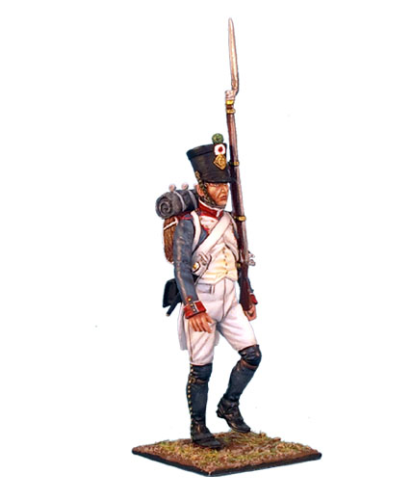 French Line Infantry Fusilier March Attack Full Dress