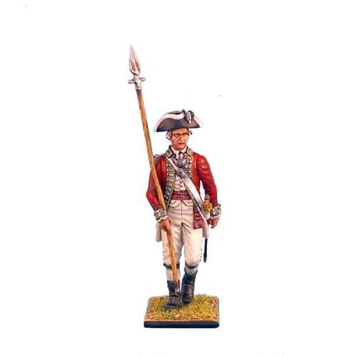 British 5th Foot Officer with Spontoon