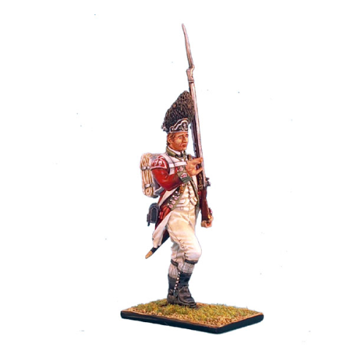 British 5th Foot Grenadier March Attackwith Raised Arm