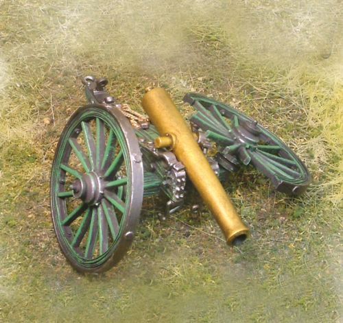 US Artillery  Napoleon 12pndr Cannon destroyed