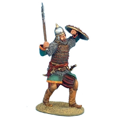 Mamluk Warrior with Axe and Shield