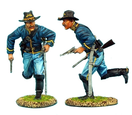 Union Dismounted Cavalry Trooper Running