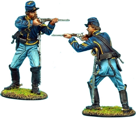 Union Dismounted Cavalry Trooper  Standing Firing