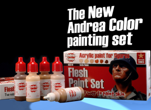 Hautfarben Paint Set