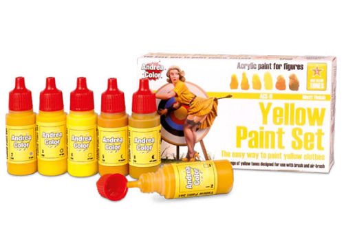 Yellow Paint Set