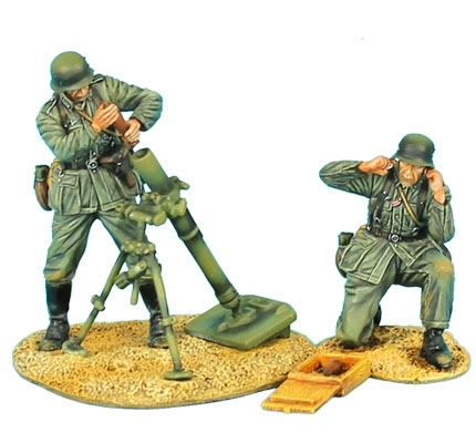German Infantry 80mm Mortar Team