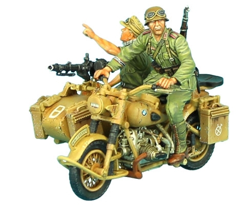German BMW R75 Motorcycle Combination - 21st Pz. Division Recon