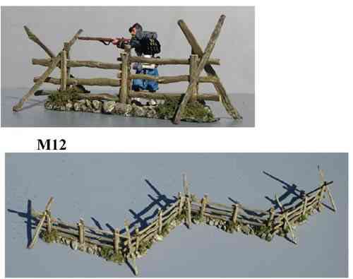 Split Rail Fence x 2