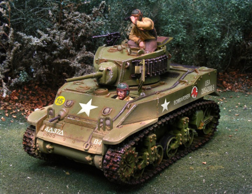 M5 Stuart Tank Normandy