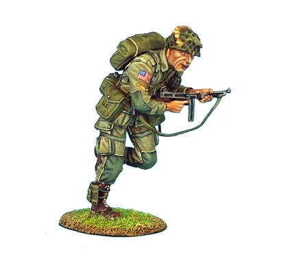 US 101st Airborne Corporal Running  with Thompson SMG