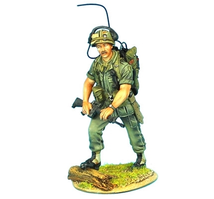 US 25th Infantry Division Radio Operator with M-16