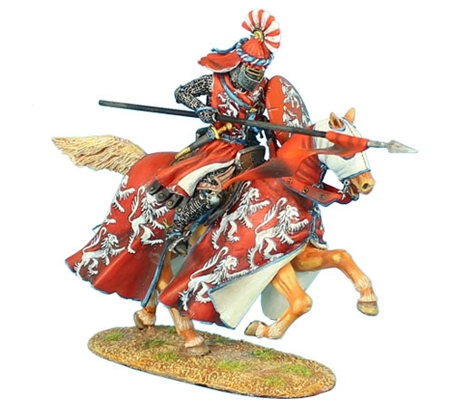 Mounted Crusader Outremer Knight Charging