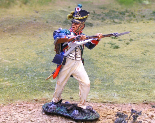 54.French Line Infantry Attacking 1/figs