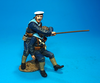 BRITISH NAVAL BRIGADE - Woundet Sailor and Helper