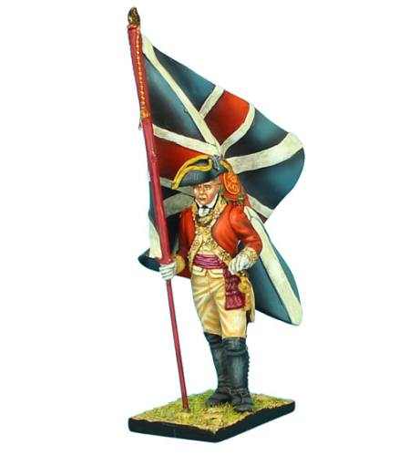 British 22nd Foot Standard Bearer - King's Colors