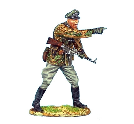 Waffen-SS Panzer Grenadier Officer with STG 44