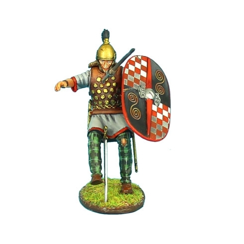 Noble Gallic Warrior Struck by Pilum