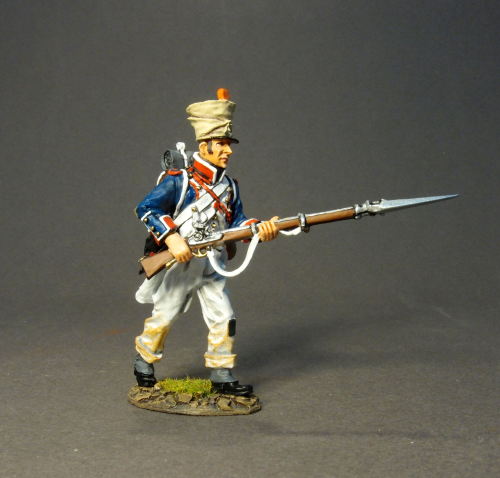 FRENCH LINE INFANTRY 1807, 66th Line, 3th Company, FUSILIER ADAVANCING #2