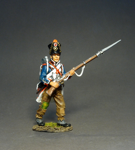 FRENCH LINE INFANTRY 1807, 66th Line, 3th Company, FUSILIER ADAVANCING #3