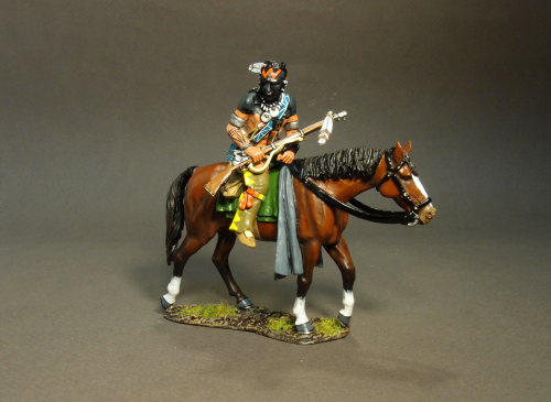 Mounted Woodland Indian, Tracking