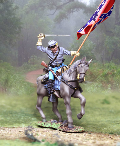 Mosby's Mounted Flagbearer