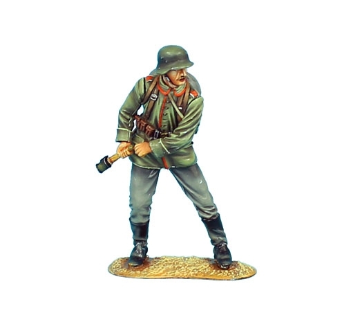 German Standing with Grenade- 62nd Infantry Division