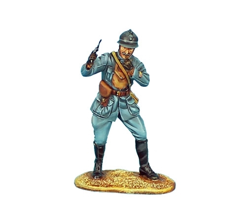 French Officer Leading the Attack - 34th Infantry Regt
