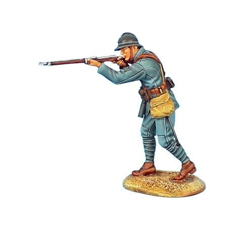 French Infantry Advancing Firing - 34th Infantry Regt