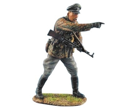 Waffen-SS Panzer Grenadier Officer with STG 44