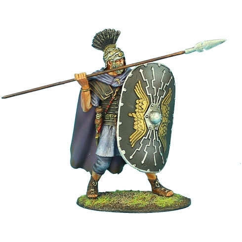 Imperial Roman Praetorian Guard with Spear #2