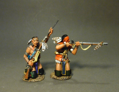 Ojibwa Indianer 2 Kneeling B