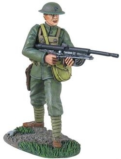 U.S. Marine, WWI Chau-Chat Gunner