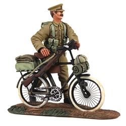 1914 British Infantry Pushing Bicycle