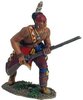 Eastern Woodland Indian Advancing Crouching with Musket No.1