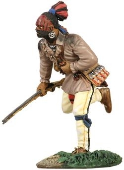 Eastern Woodland Indian Running with Musket No.1