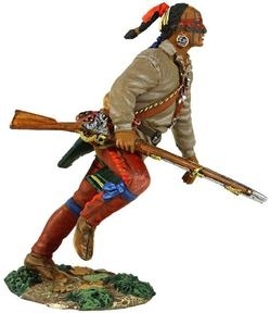 Eastern Woodland Indian Running with Muscket No.2