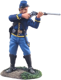 Union Cavalry Trooper Dismounted Standing Firing No.1