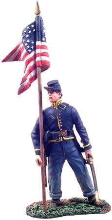 Union Cavalry Guidon Bearer Dismounted No.1