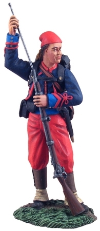 Union Infantry 114th Pennsylvania Zouaves Standing Ramming Cartridge No.1