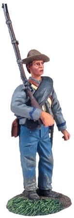Confederate Infantry Standing in Reserve At Right Shoulder No.1