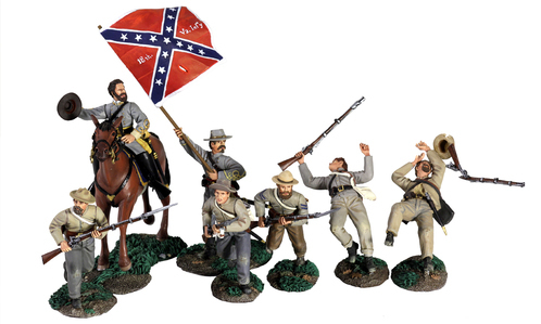 "Hell For Glory" - Keith Rocco Art of War, Gettysburg Third Day Commemorative Set, Pickett's Charge