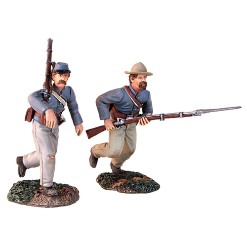 "At the Double Quick" - Confederate Charging Set