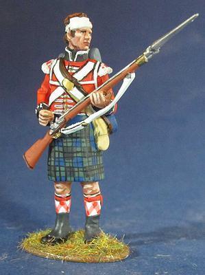 42TH ROYAL HIGHLAND RGT BLACK WATCH WOUNDED RELOADING