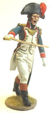FRENCH LINE GRENADIERS OFFICER LEADING CHARGE
